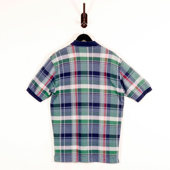Vintage Polo Ralph Lauren Cotton Plaid Shirt Med - Picture 7 of 10